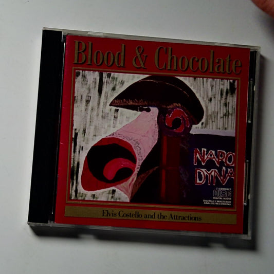 Elvis Costello & The Attractions – Blood & Chocolate (CD, 1986) US CK 40518
