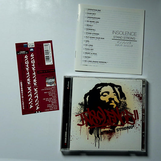 Insolence – Stand Strong (CD, 2003) Japan Bonus Track obi WPCR-11713