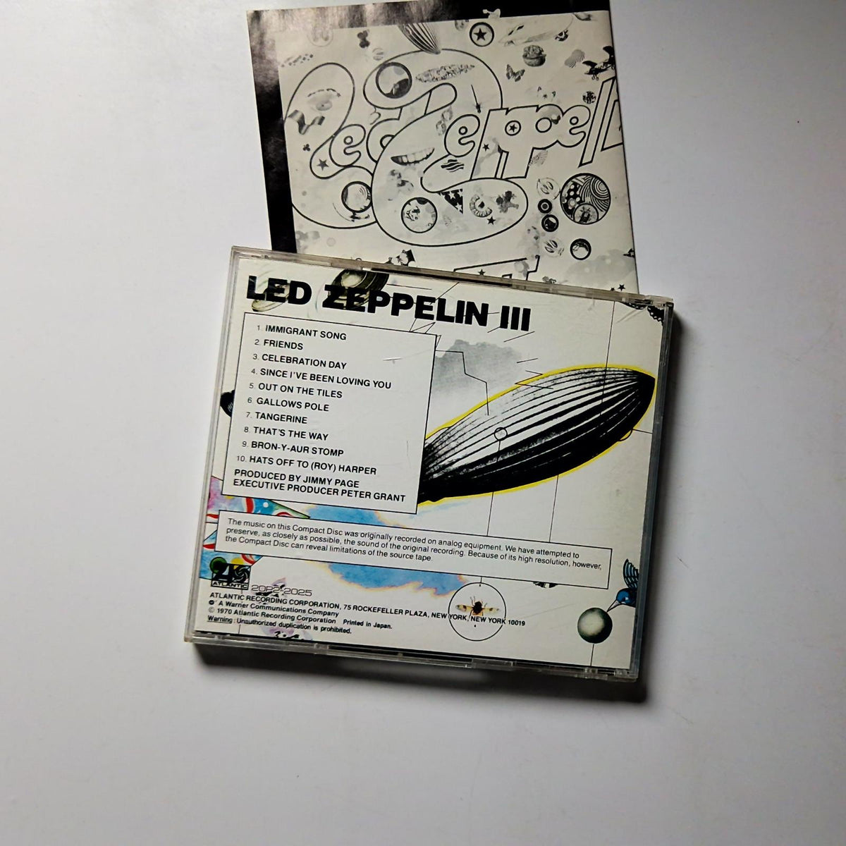 Led Zeppelin Retroactive Led Zeppelin – Led Zeppelin III (CD, 1988) Japan 20P2-2025 – Retro Unit