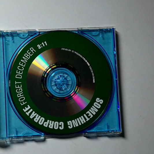 Something Corporate – Forget December (CD, 2002) US Promo MCAR-25770-2