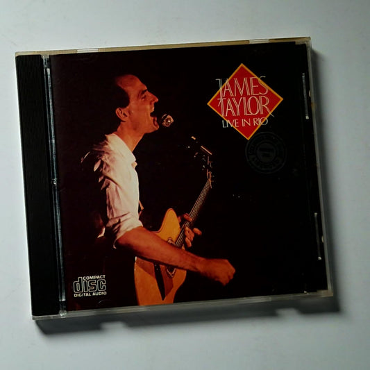 James Taylor – Live In Rio (CD, 1985) Brazil 700.060