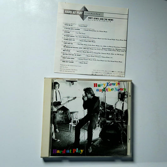 Huey Lewis & The News – Hard At Play (CD, 1991) Japan TOCP-6666
