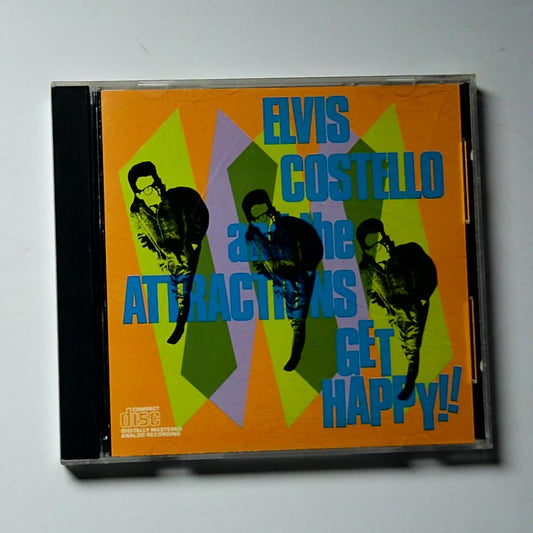 Elvis Costello & The Attractions – Get Happy!! (CD, 1990) US CK 36347