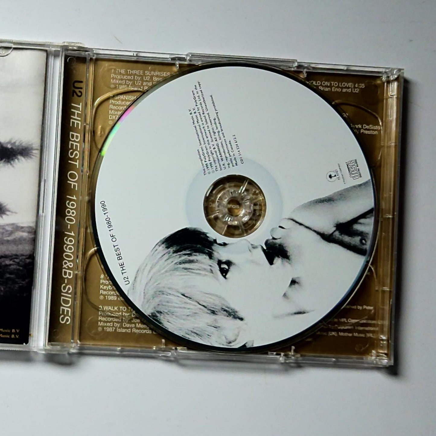 U2 – The Best Of 1980-1990 & B-Sides (CD, 1998)  Europe Limited Edition 524612-2
