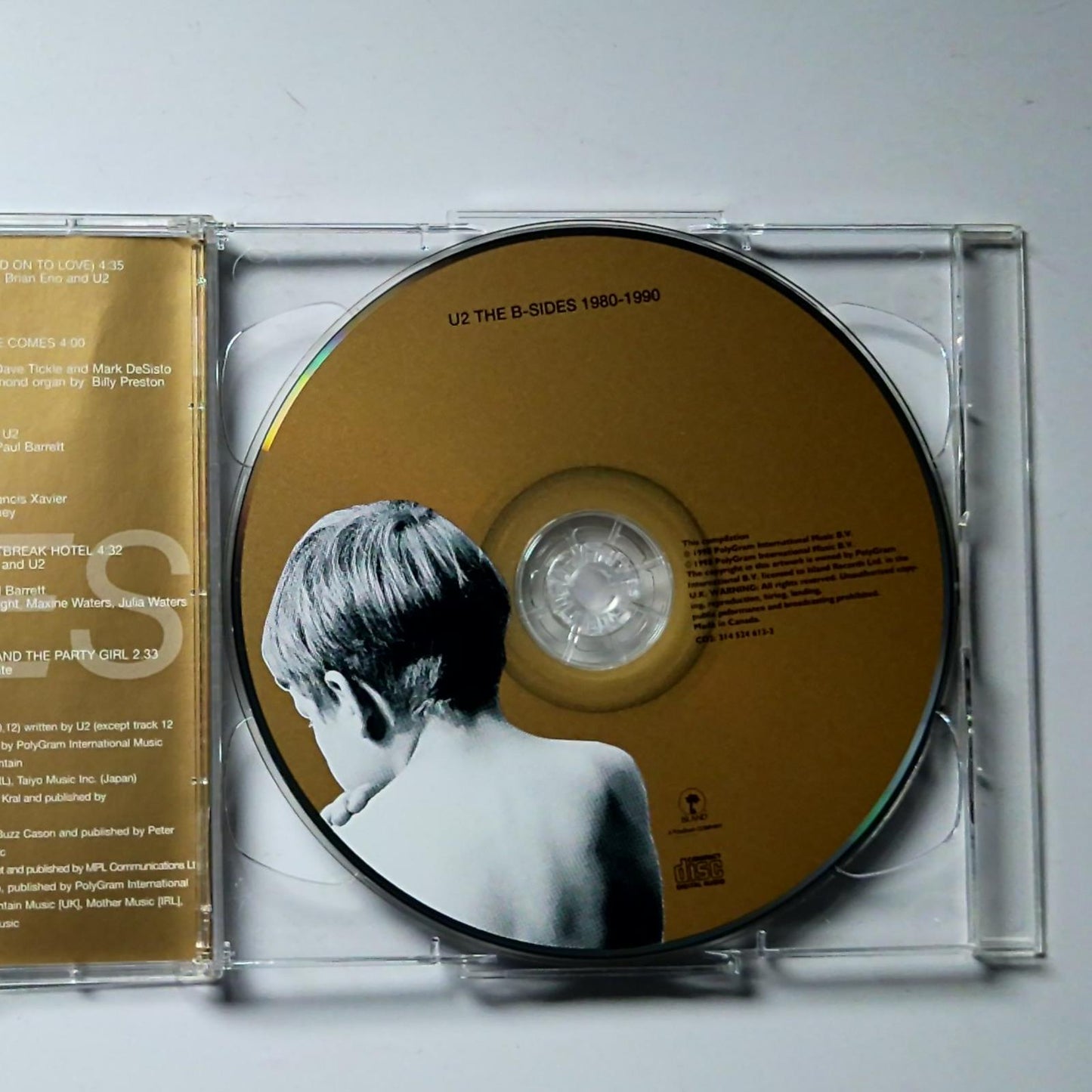 U2 – The Best Of 1980-1990 & B-Sides (CD, 1998)  Europe Limited Edition 524612-2