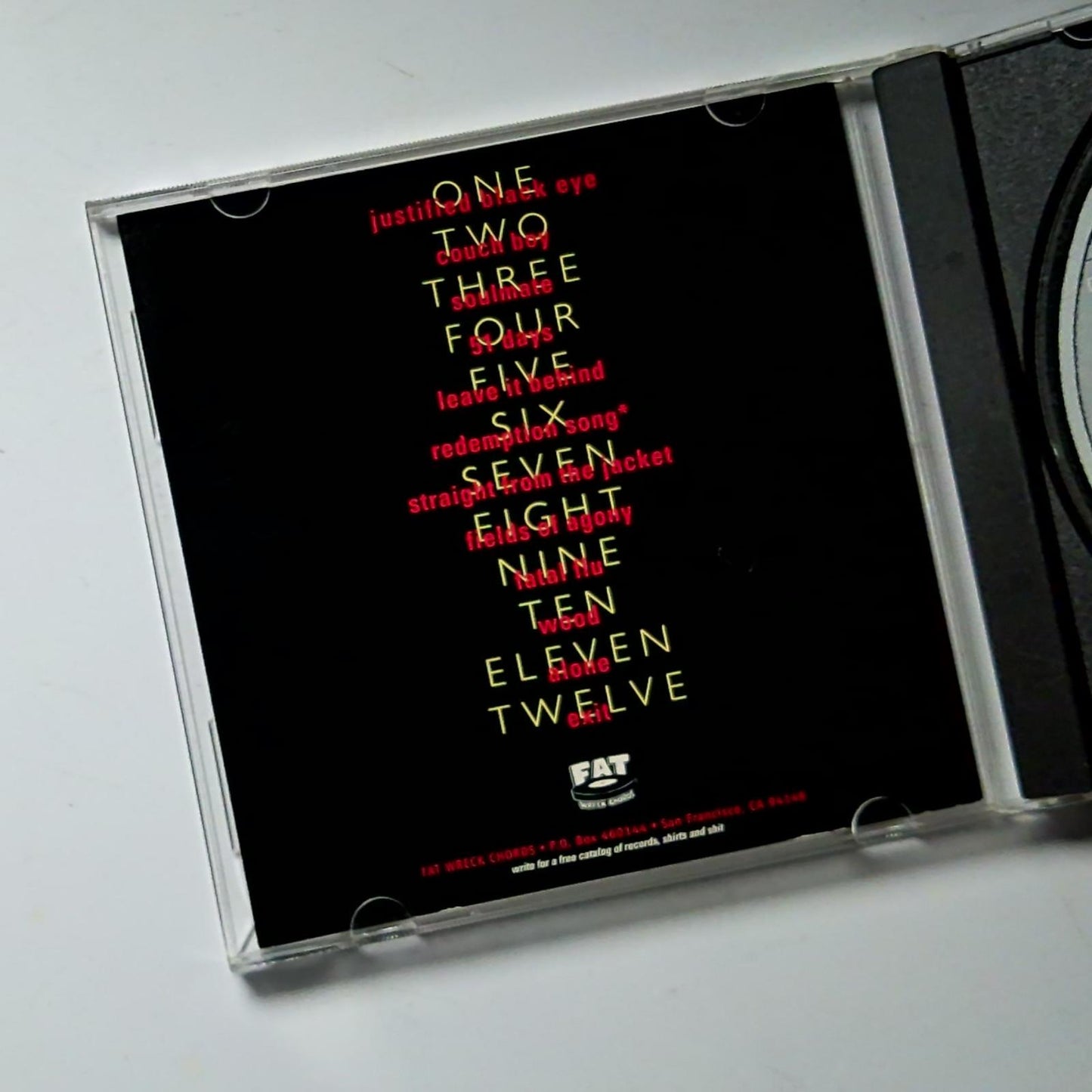 No Use For A Name – ¡Leche Con Carne! (CD, 1997) US FAT522-2