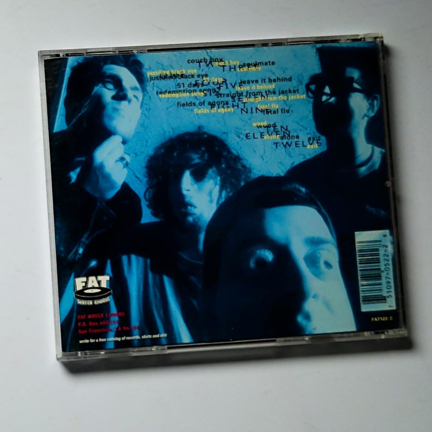 No Use For A Name – ¡Leche Con Carne! (CD, 1997) US FAT522-2