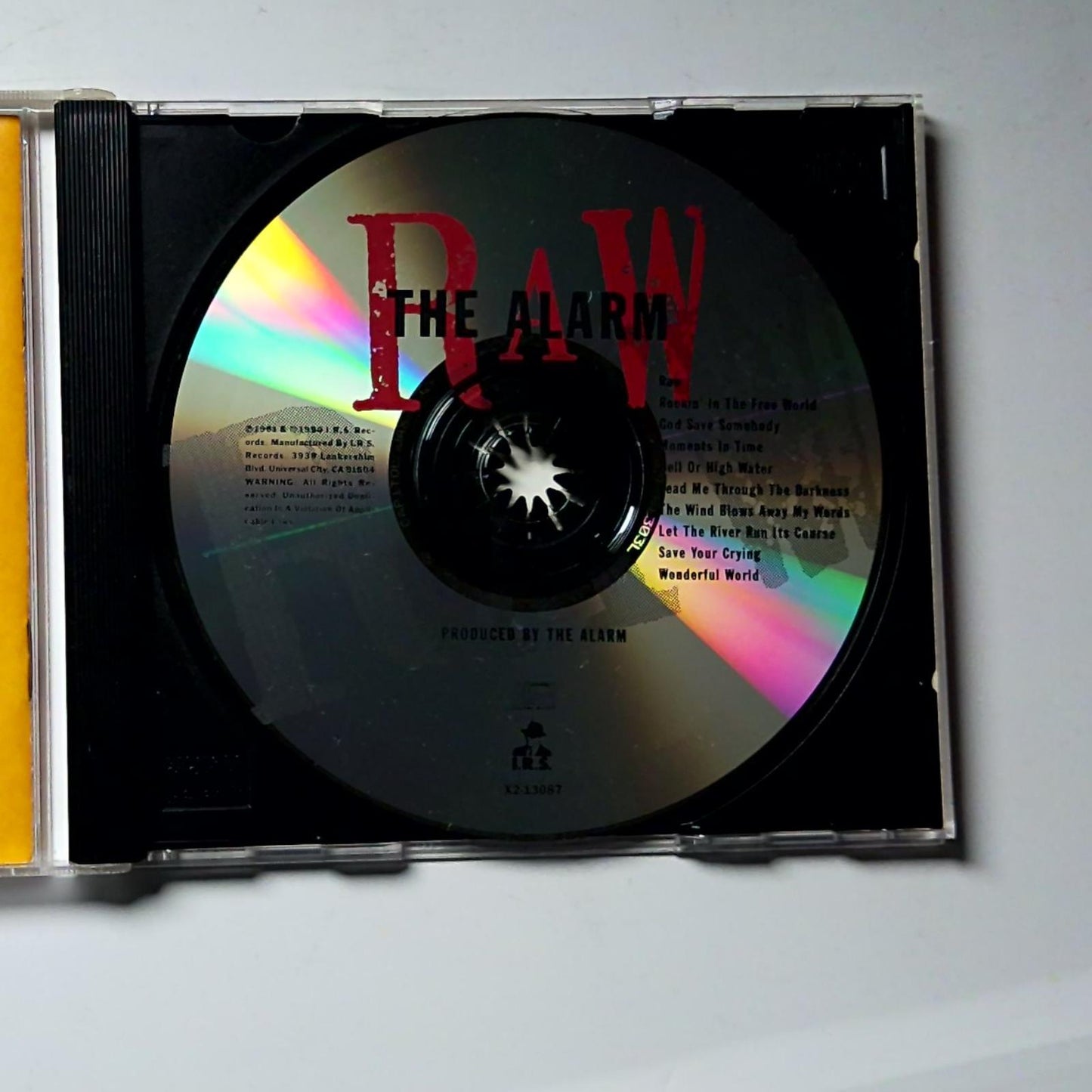 The Alarm – Raw (CD, 1991) US X2-13087