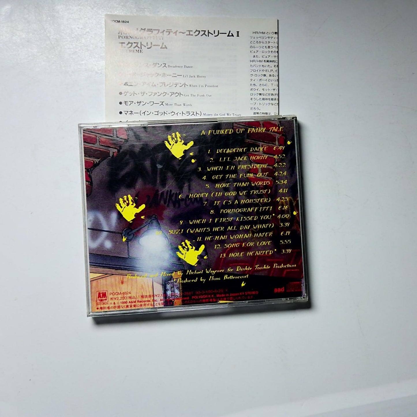 Extreme – Extreme II: Pornograffitti  (CD, 1993) Japan POCM-1824