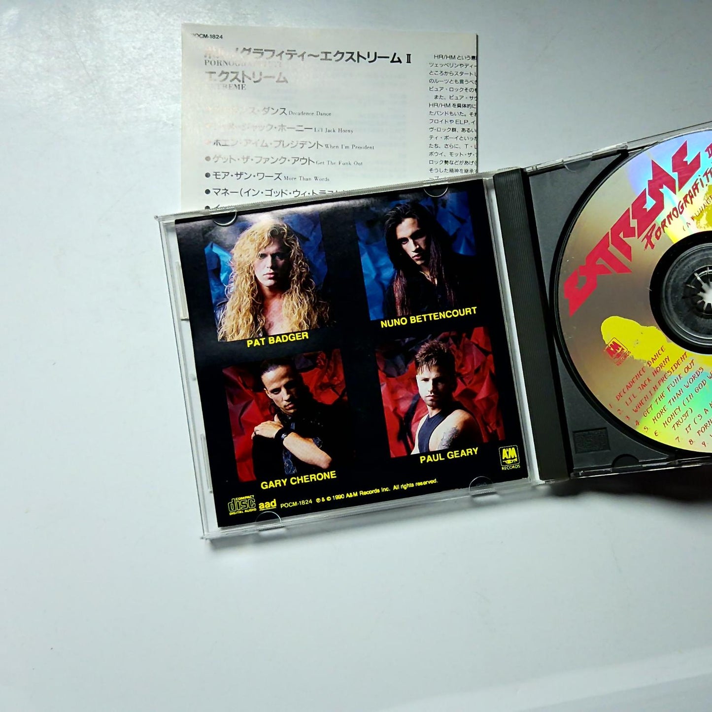 Extreme – Extreme II: Pornograffitti  (CD, 1993) Japan POCM-1824