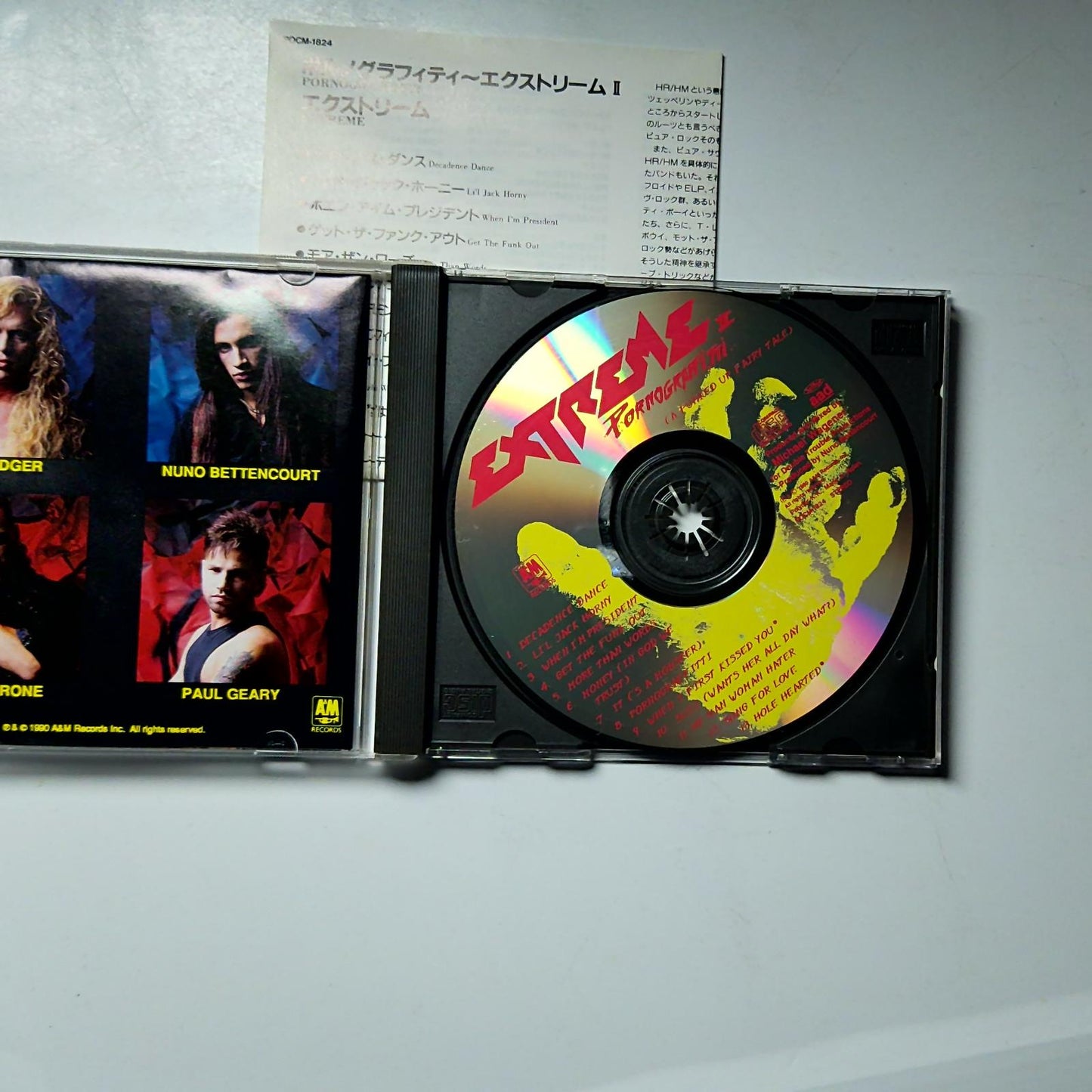 Extreme – Extreme II: Pornograffitti  (CD, 1993) Japan POCM-1824