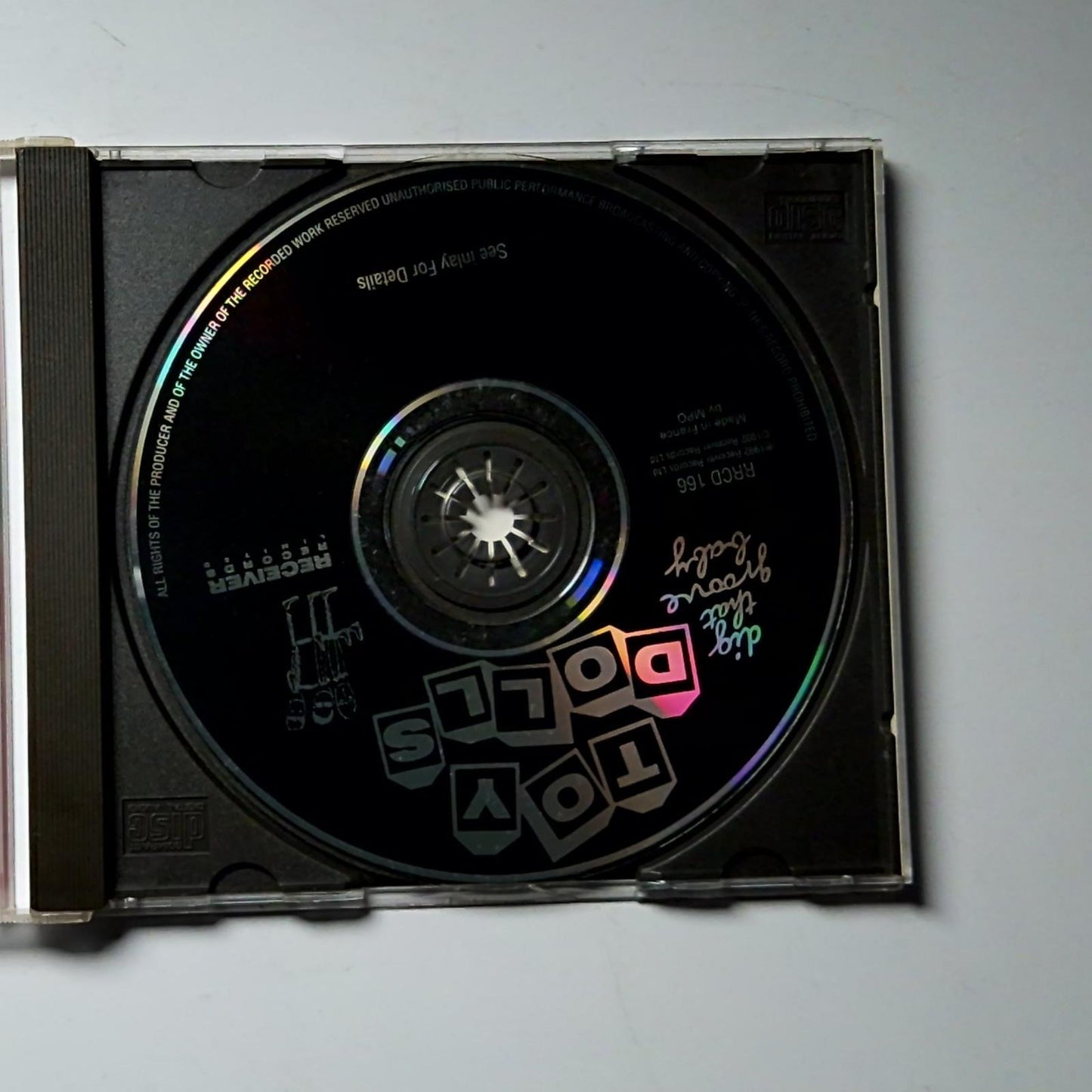 Toy Dolls – Dig That Groove Baby (CD, 1992) UK RRCD 166