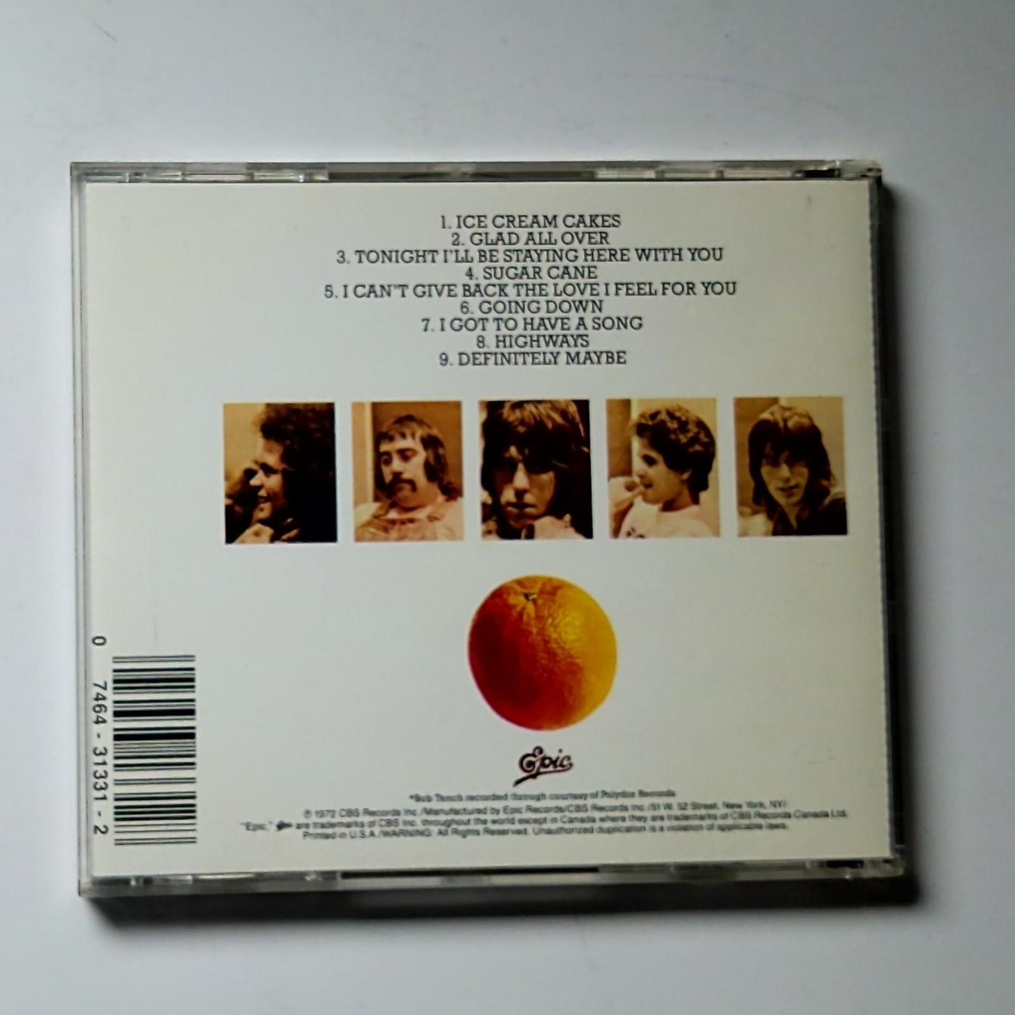 Jeff Beck Group – Jeff Beck Group (CD, 1989) US EK 31331