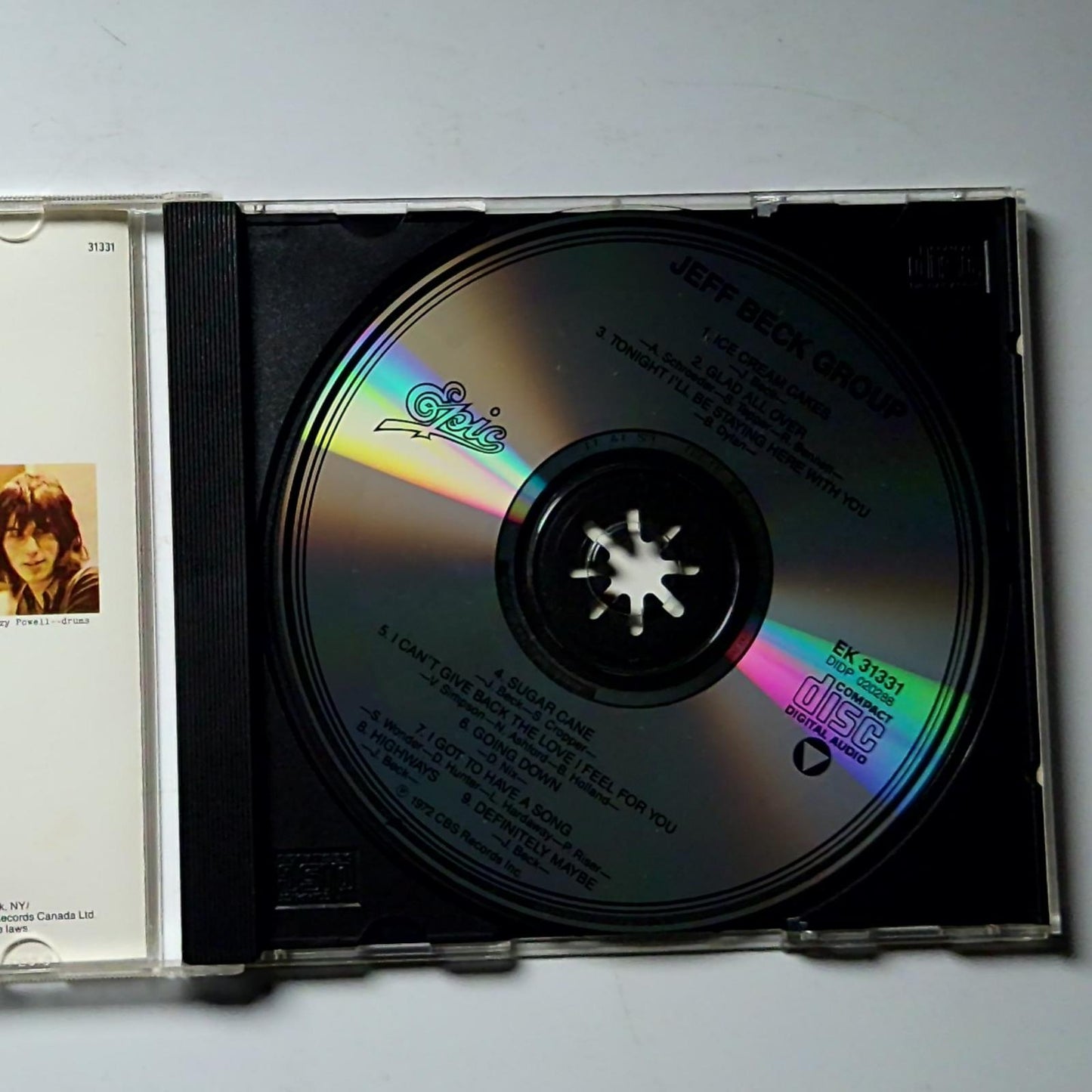 Jeff Beck Group – Jeff Beck Group (CD, 1989) US EK 31331