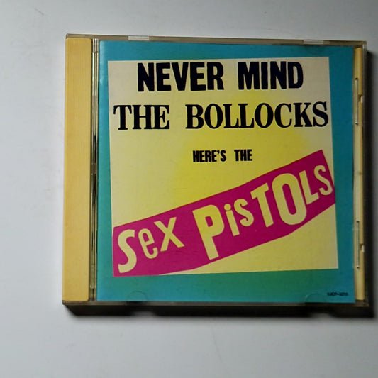 Never Mind The Bollocks Here's The Sex Pistols (CD, 1997) Japan VJCP-3215
