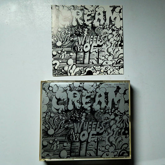 Cream – Wheels Of Fire  (CD, 1996) Japan POCP-9067/8