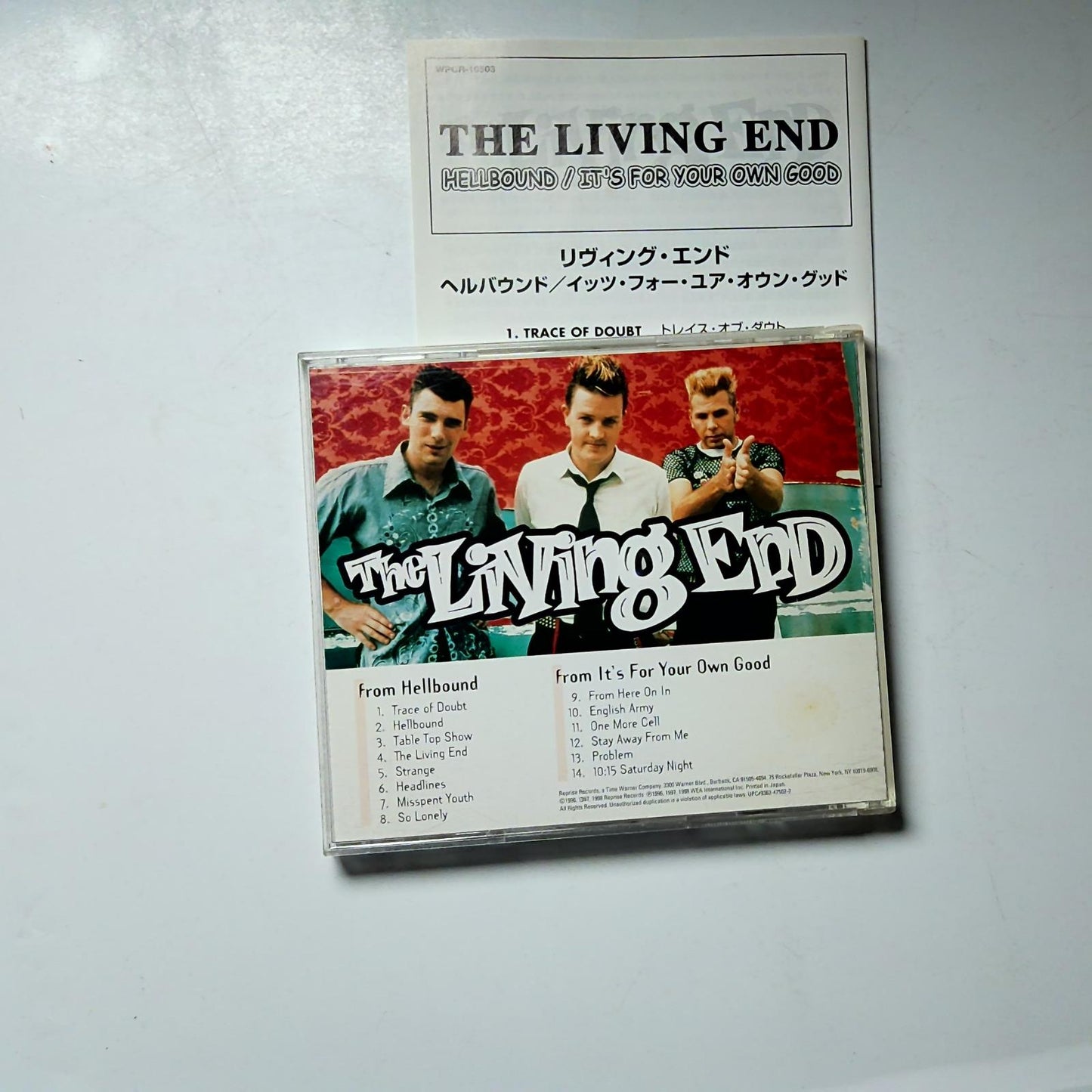 The Living End – Hellbound / It's For Your Own Good (CD, 1999) Japan WPCR-10503