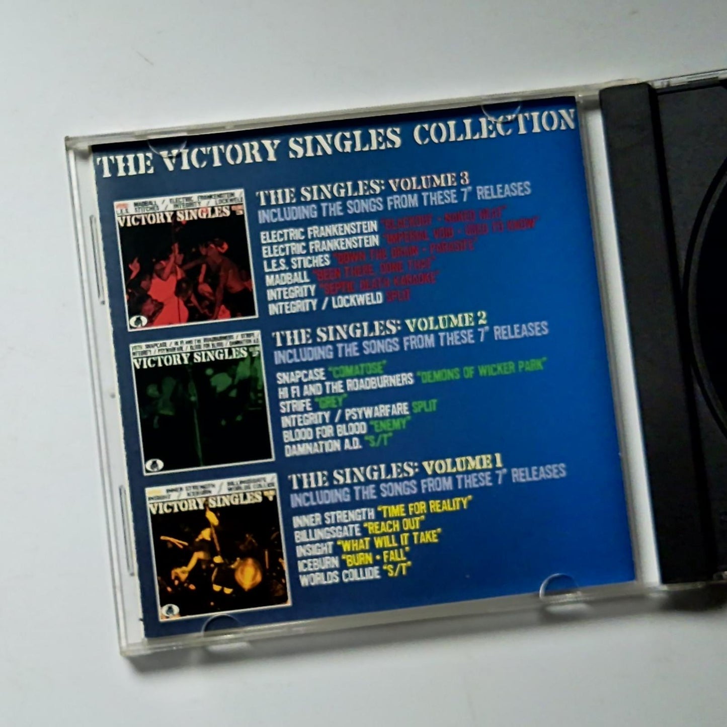 Various – Victory Singles Volume 4 (CD, 1999) US VR116