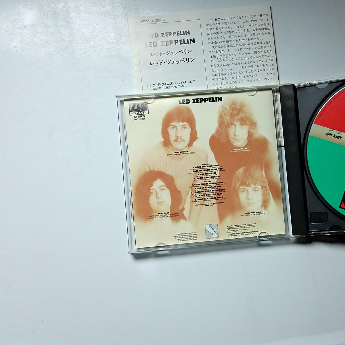 Led Zeppelin Retroactive Led Zeppelin – Led Zeppelin (CD, 1995) Japan AMCY-4005 – Retro Unit