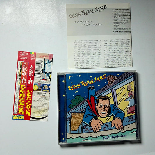 Less Than Jake – Hello Rockview (CD, 1998) Japan Bonus Track Obi TOCP-50664