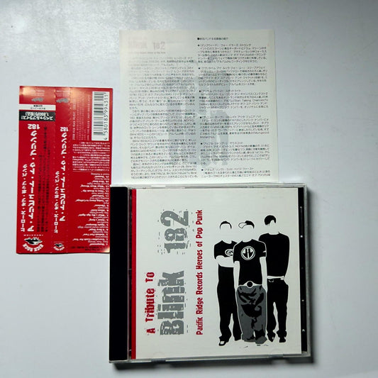 A Tribute To Blink 182: Pacific Ridge Records Heroes Of Pop Punk CD Japan obi