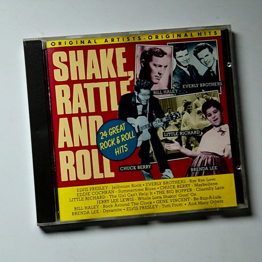 Shake, Rattle And Roll (24 Great Rock & Roll Hits) (CD, 1987) Japan CD YDG 74601