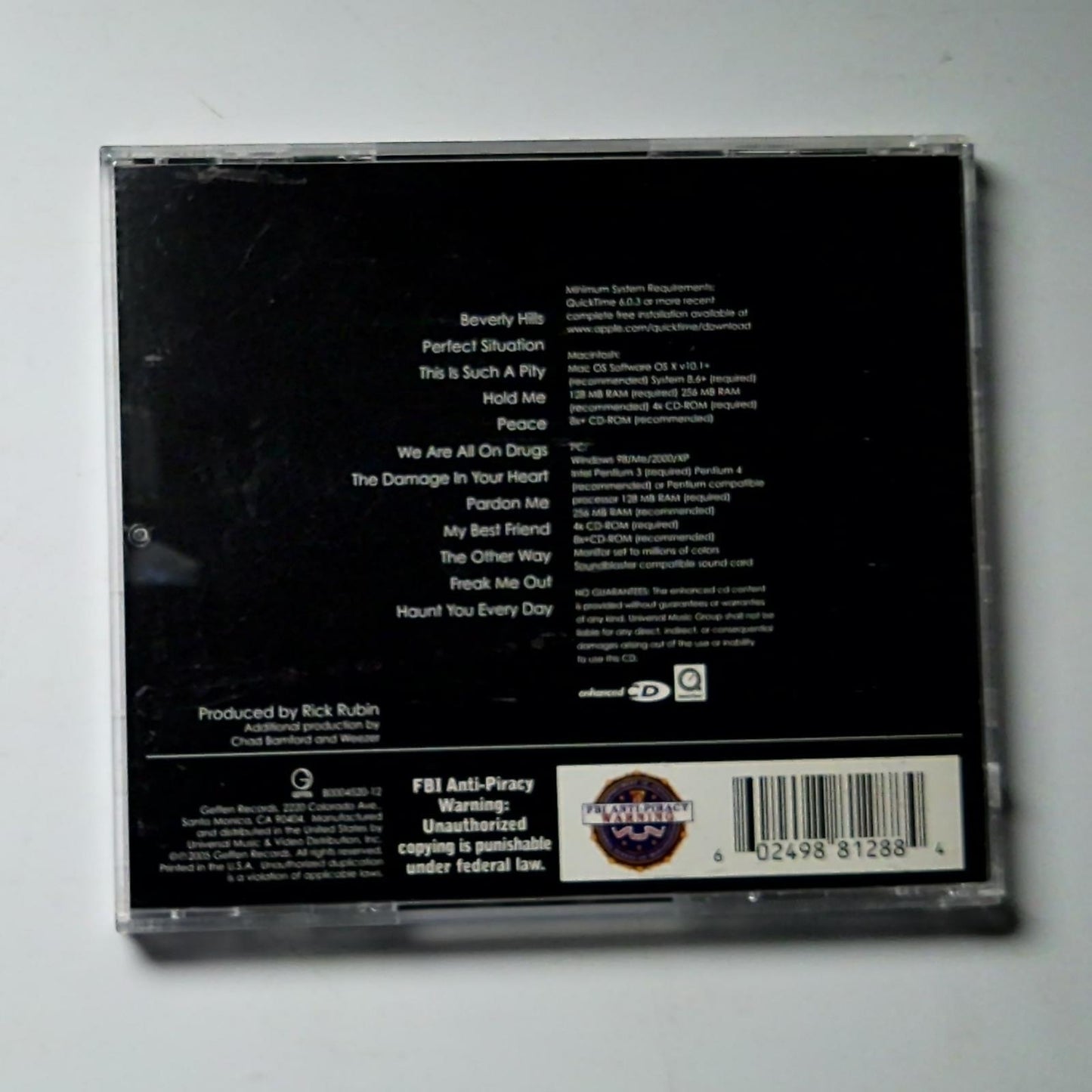 Weezer – Make Believe (CD, 2005) US B0004520-12