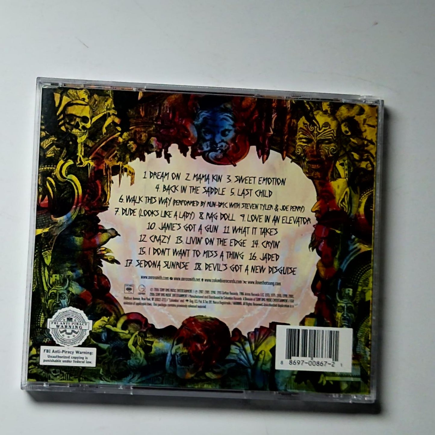 Aerosmith – Devil's Got A New Disguise : The Very Best Of Aerosmith (CD, 2006)