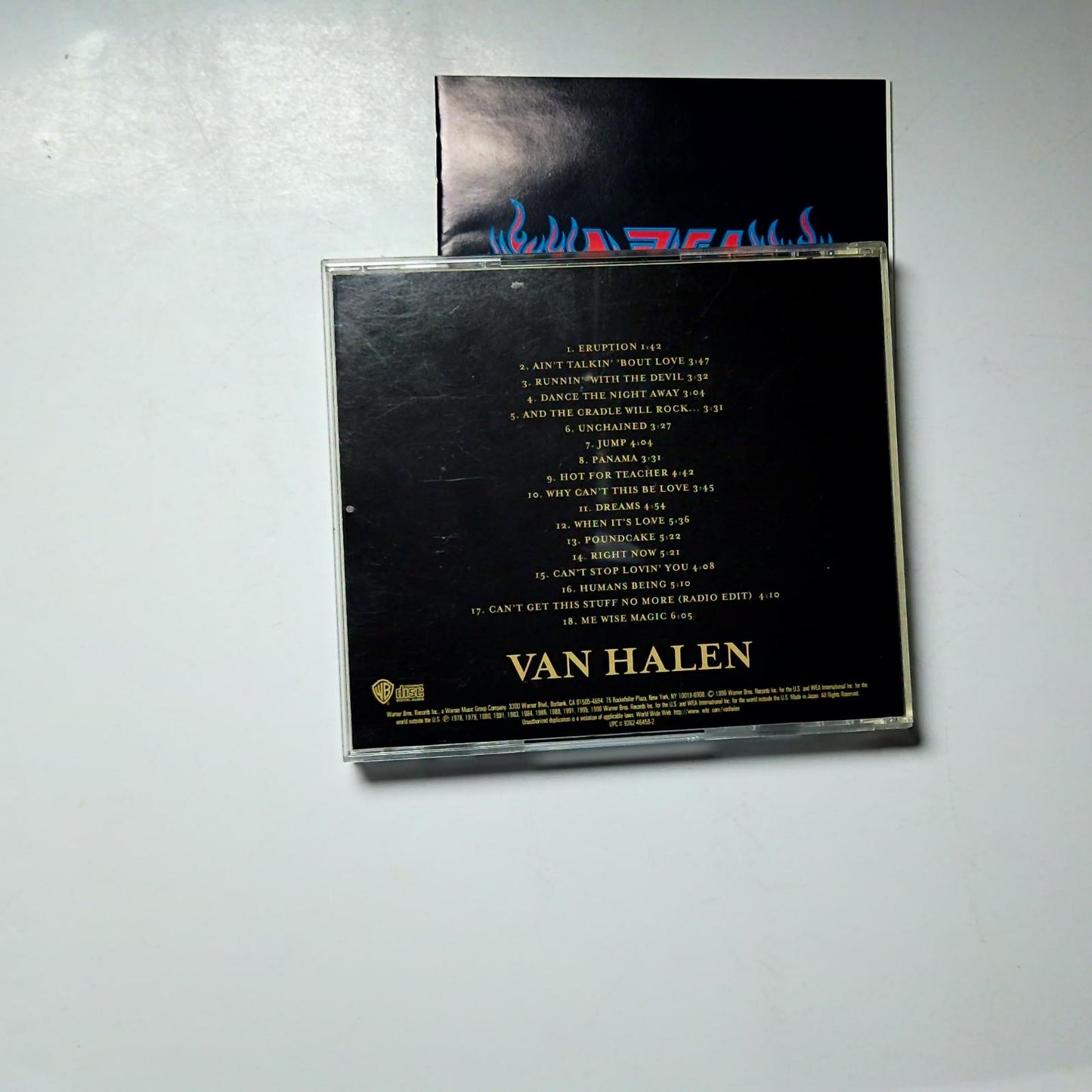 Van Halen – Best Of Volume 1 (CD, 1996) Japan Bonus Track WPCR-900