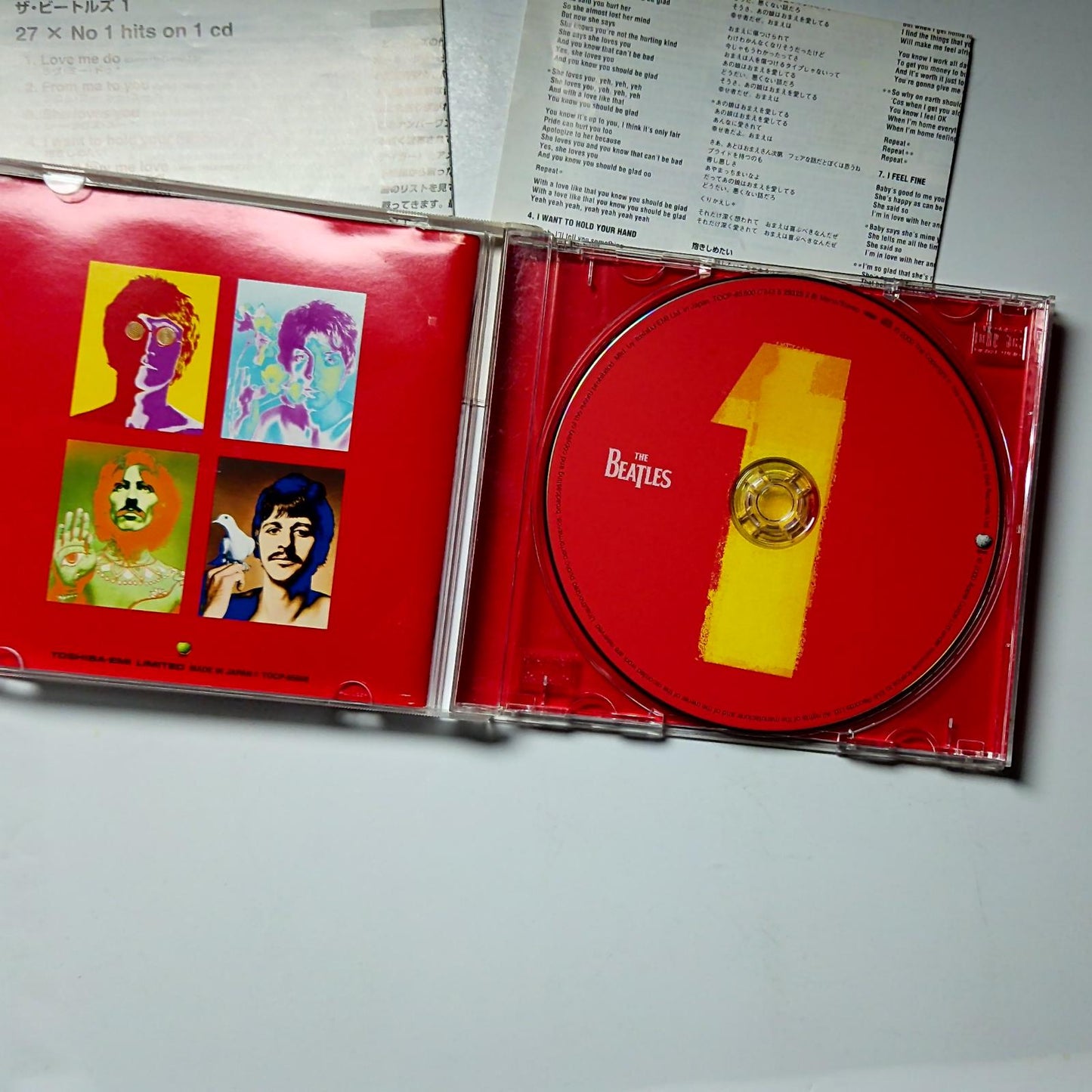The Beatles – 1 (CD, 2000) Japan TOCP-65600