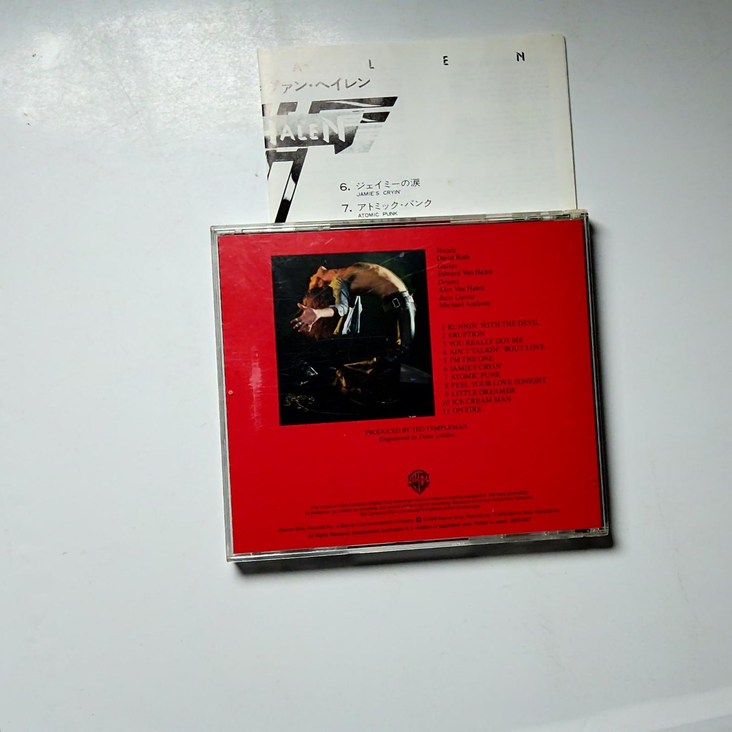 Van Halen – Van Halen (CD, 1989) Japan 20P2-2617