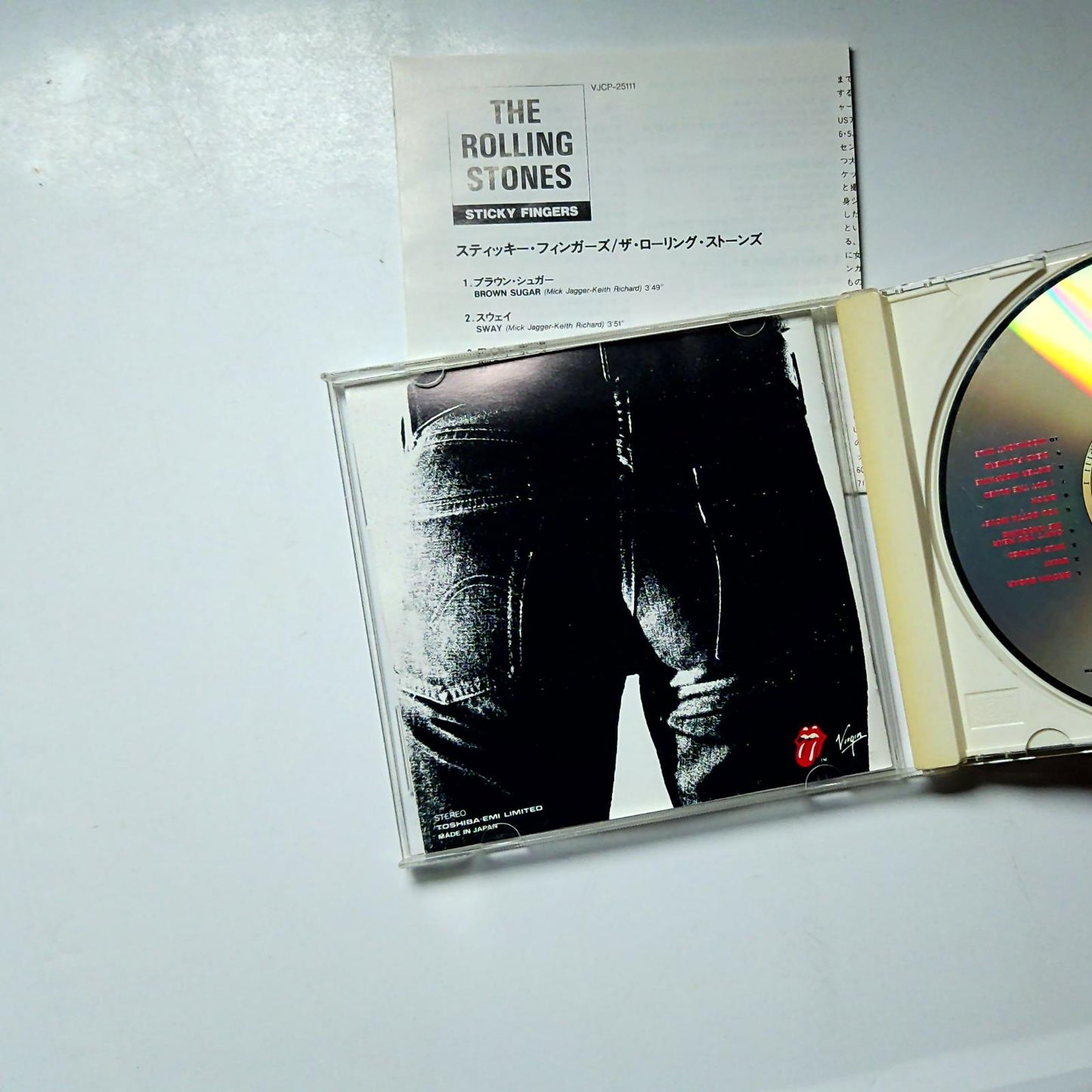 The Rolling Stones – Sticky Fingers (CD, 1994) Japan VJCP-25111