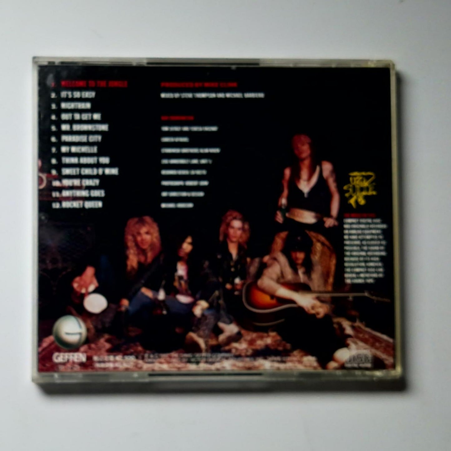 Guns N' Roses – Appetite For Destruction (CD, 1991) Japan MVCG-12