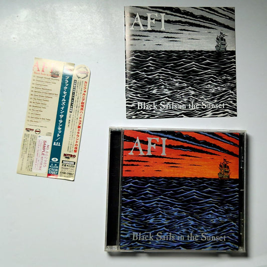 AFI – Black Sails In The Sunset (CD, 2001) Japan Bonus Track PROMO CTCR-17057