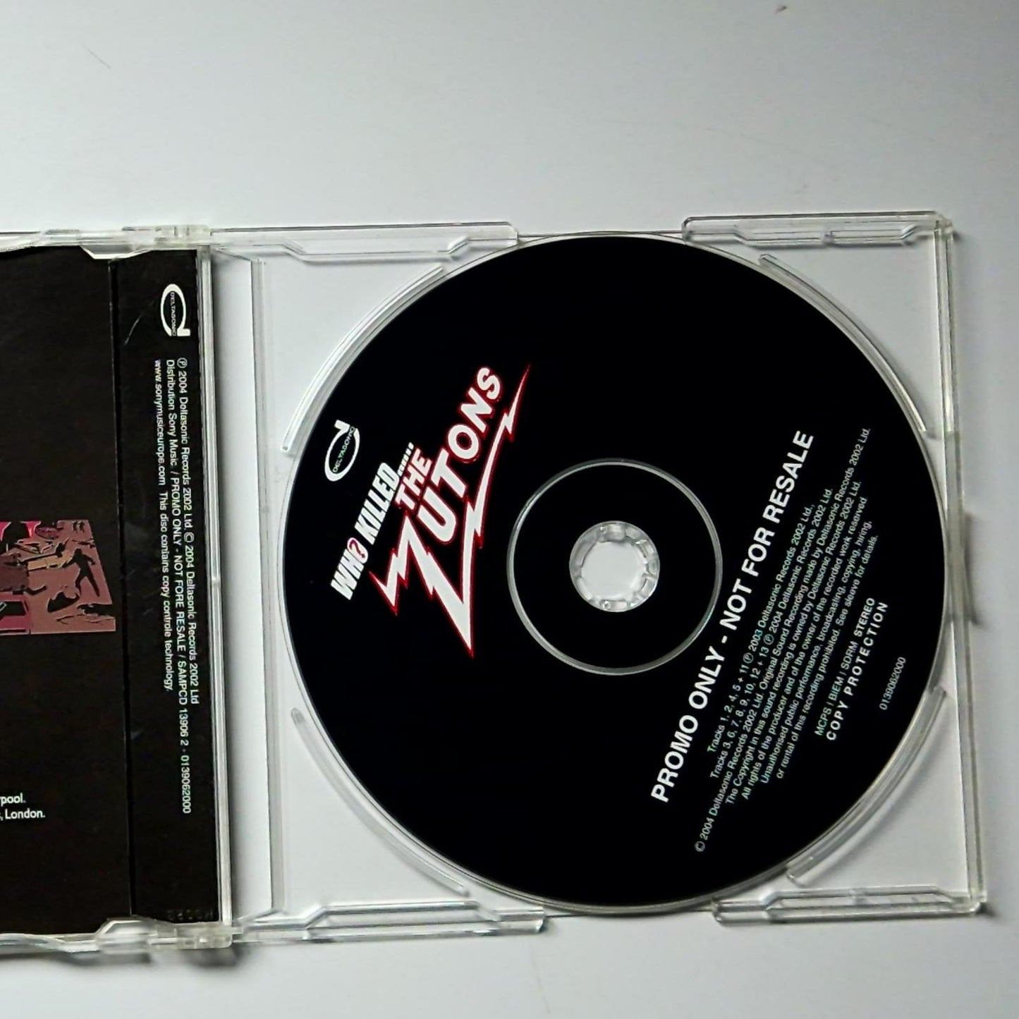 The Zutons – Who Killed...... The Zutons (CD, 2004) Europe Promo SAMPCD 13906 2