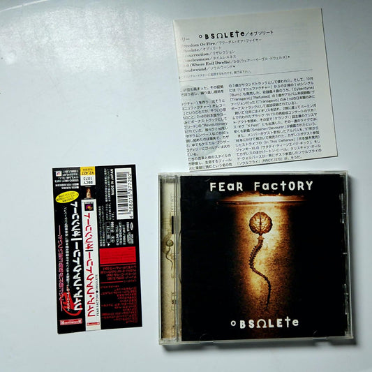 Fear Factory – Obsolete (CD, 1998) Japan Bonus Track obi RRCY-1073