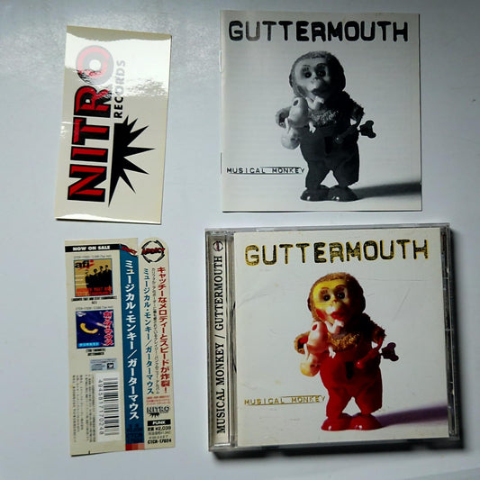 Guttermouth – Musical Monkey (CD, 1999) Japan Promo CTCR-17024