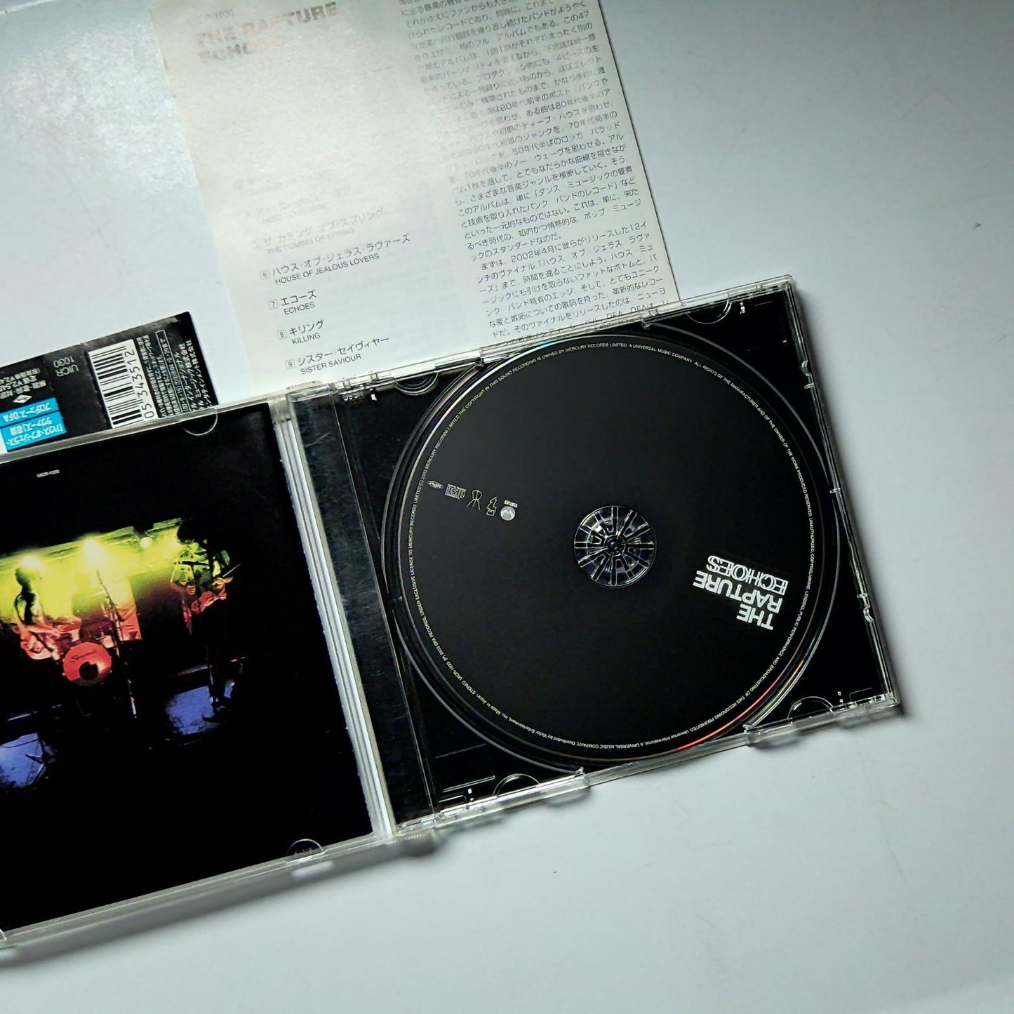 The Rapture – Echoes (CD, 2003) Japan obi UICR-1030