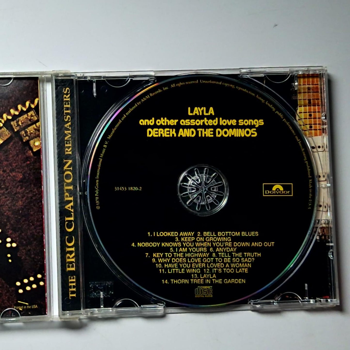 Derek & The Dominos – Layla And Other Assorted Love Songs (CD, 1996) US