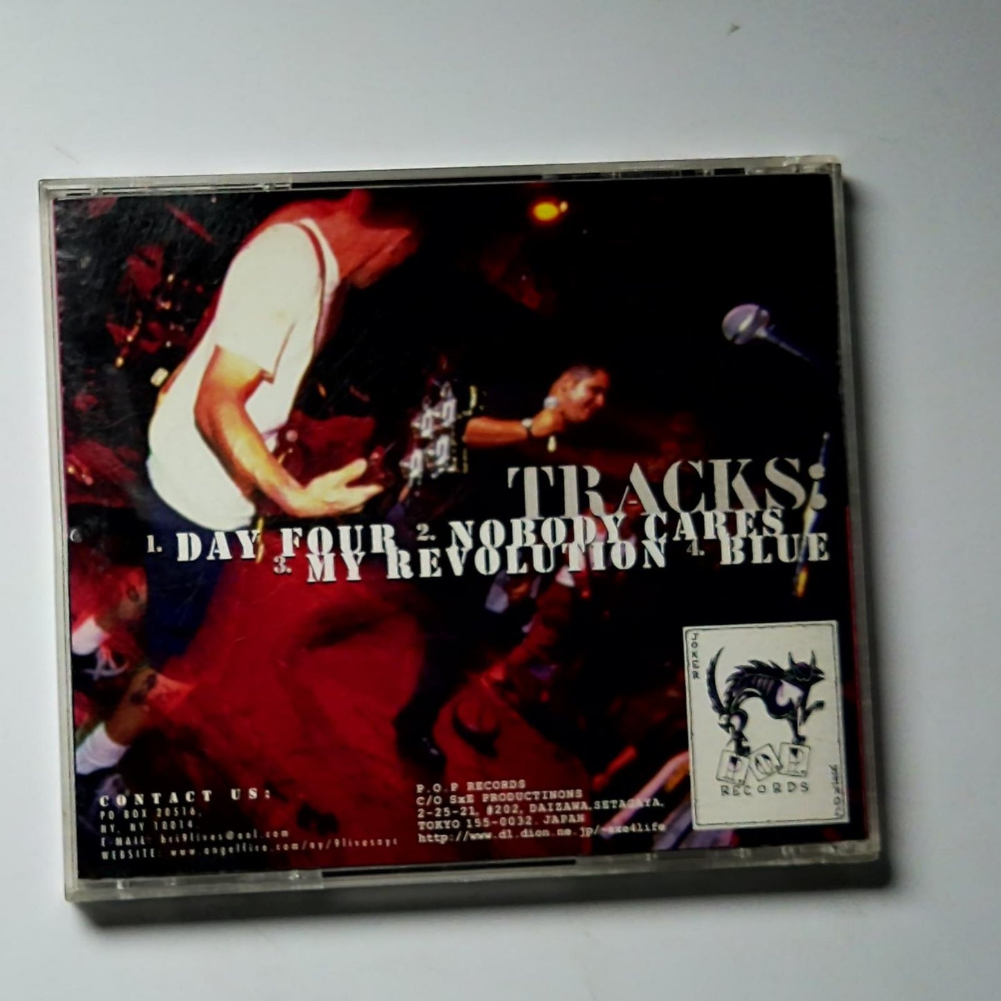 Nine Lives  – Battle Flag (CD, 2002) Japan POP-001