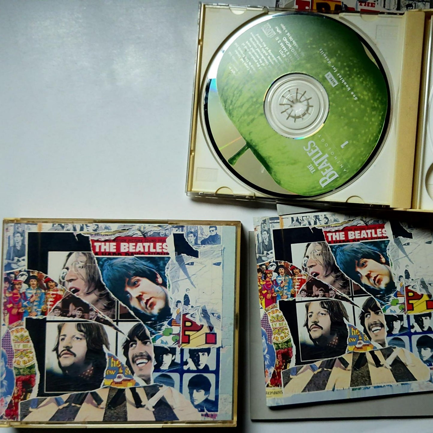 The Beatles – Anthology 1 & 3 (CD, 1995, 4-Disc) Japan TOCP 8701-02 TOCP-8706