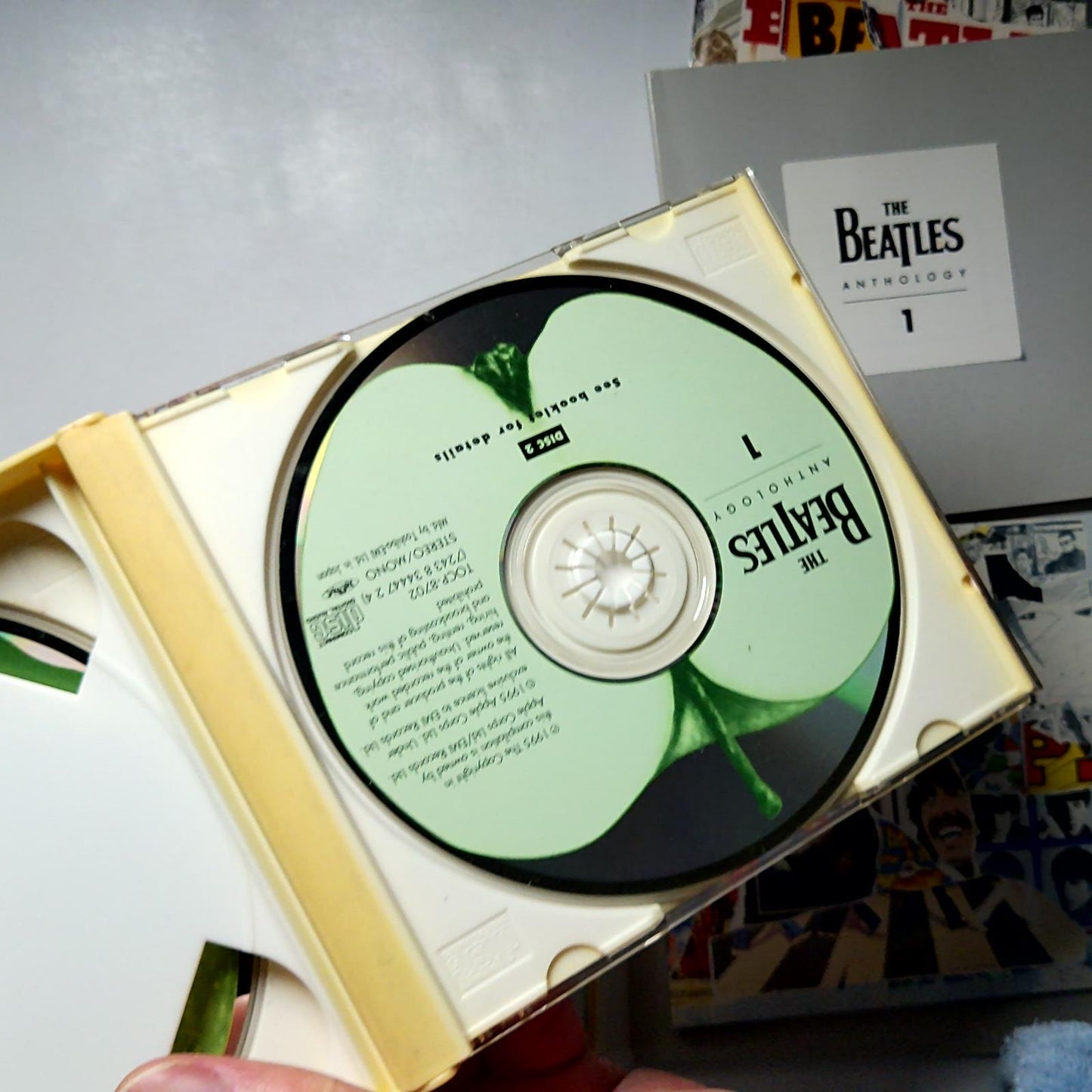The Beatles – Anthology 1 & 3 (CD, 1995, 4-Disc) Japan TOCP 8701-02 TOCP-8706