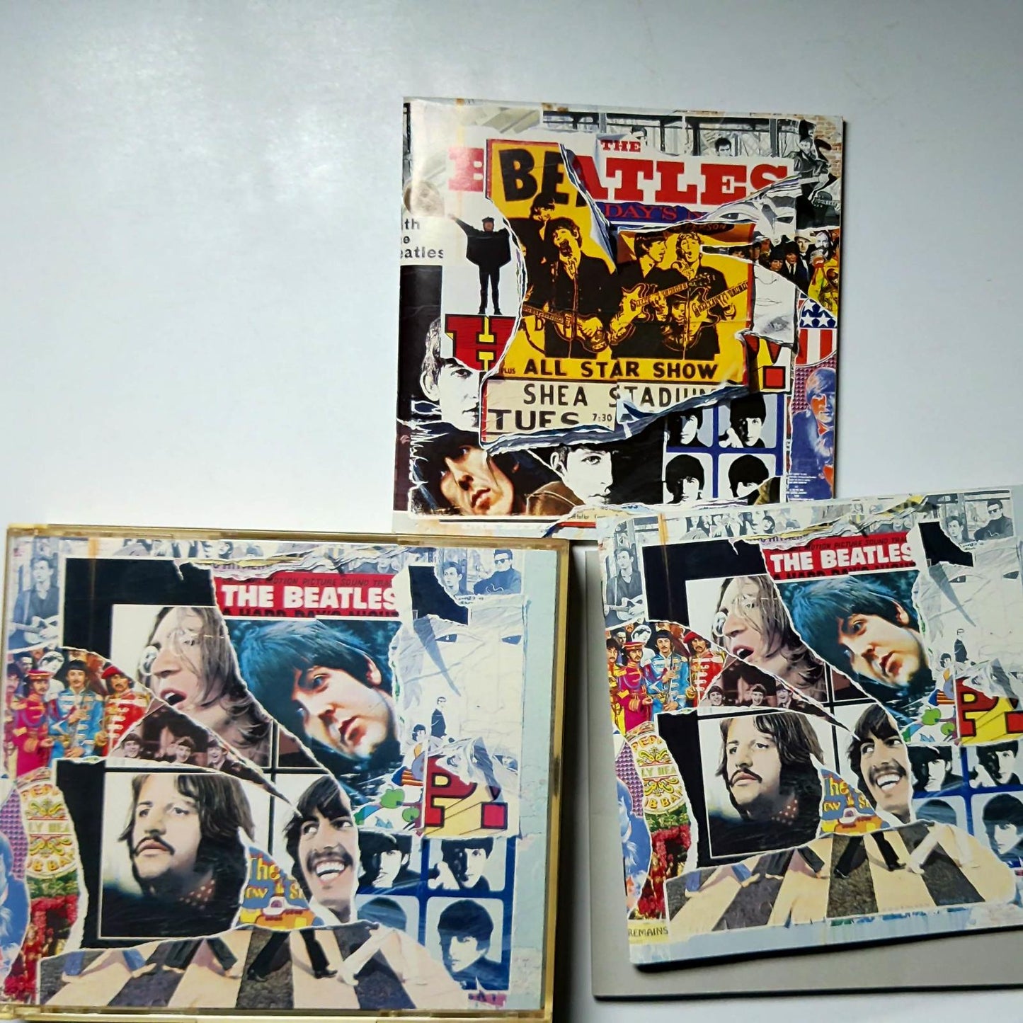 The Beatles – Anthology 1 & 3 (CD, 1995, 4-Disc) Japan TOCP 8701-02 TOCP-8706