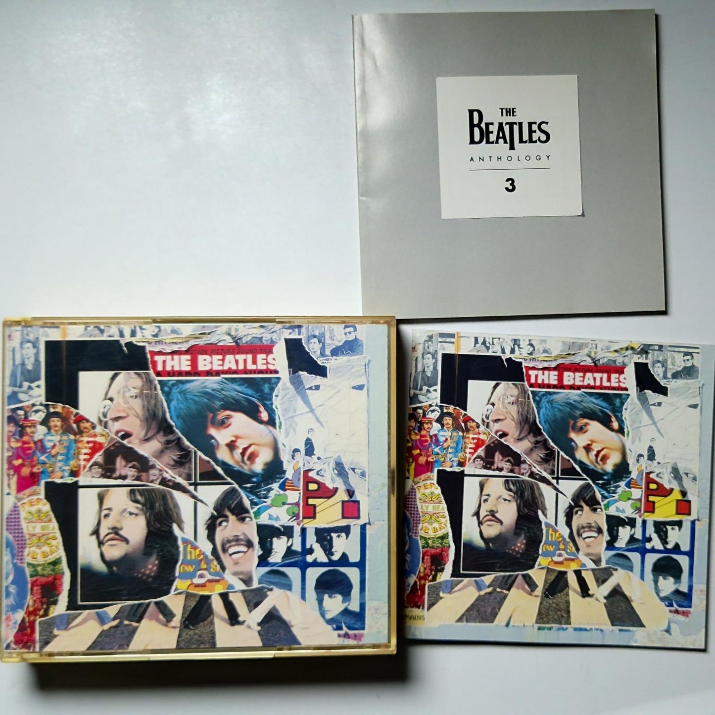 The Beatles – Anthology 1 & 3 (CD, 1995, 4-Disc) Japan TOCP 8701-02 TOCP-8706