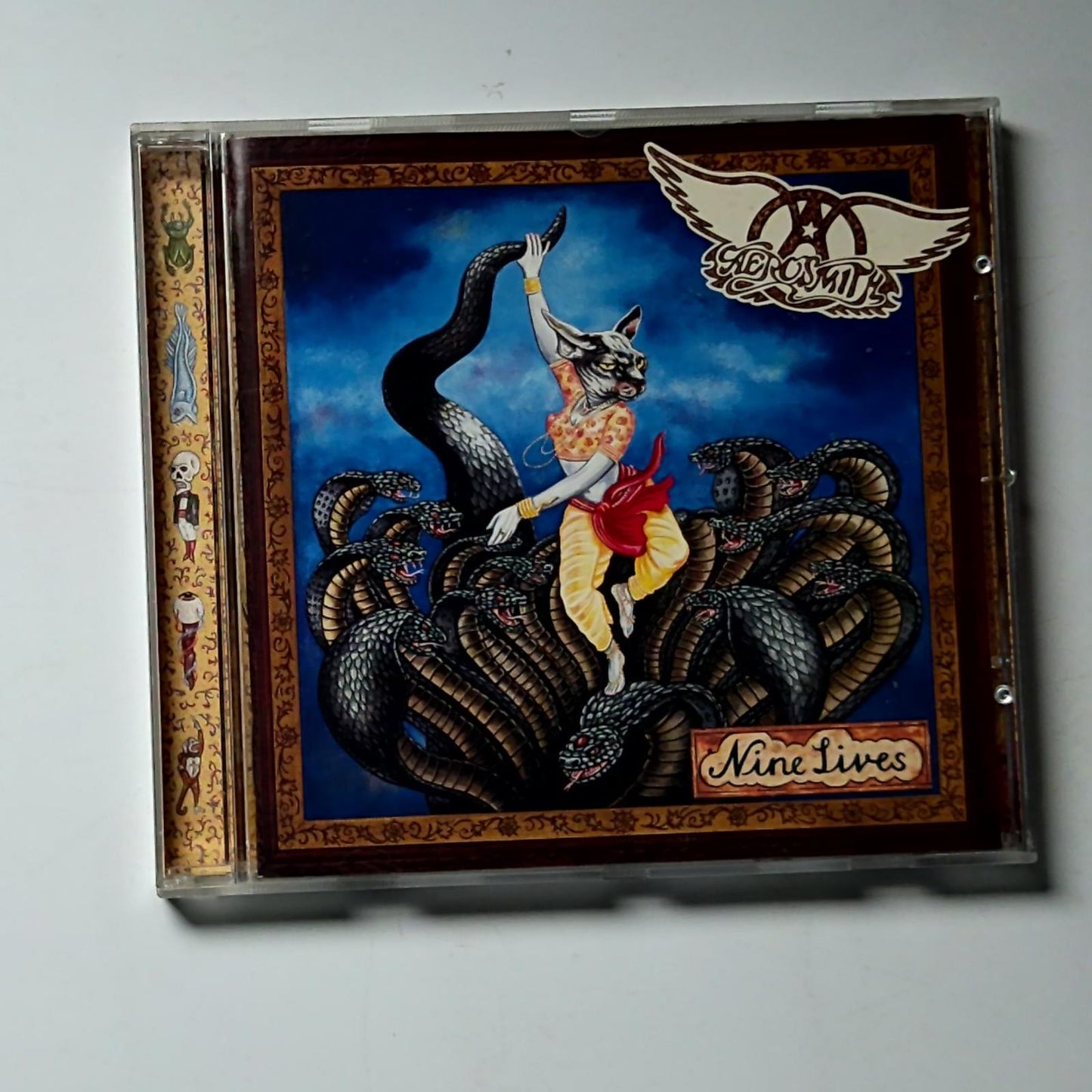 Aerosmith – Nine Lives (CD, 1997) Europe COL 485020 2