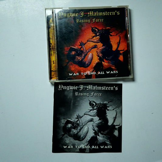 Yngwie J. Malmsteen's Rising Force – War To End All Wars (CD, 2000) Japan