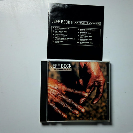 Jeff Beck – You Had It Coming (CD, 2000) Japan ESCA 8232