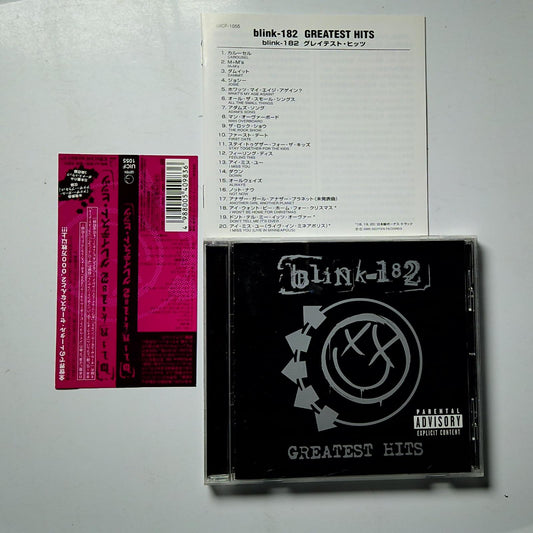 Blink-182 – Greatest Hits (CD, 2005) Japan Bonus Track Obi UICF-1055