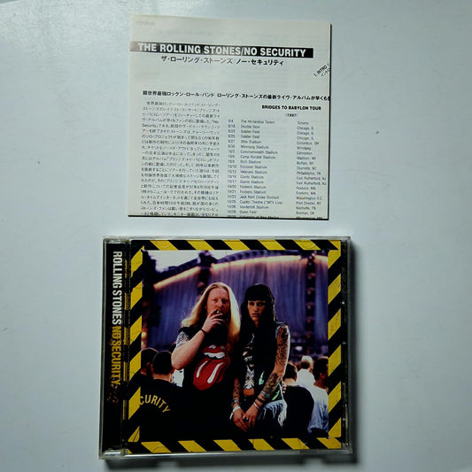 The Rolling Stones – No Security (CD, 1998) Japan VJCP-25426