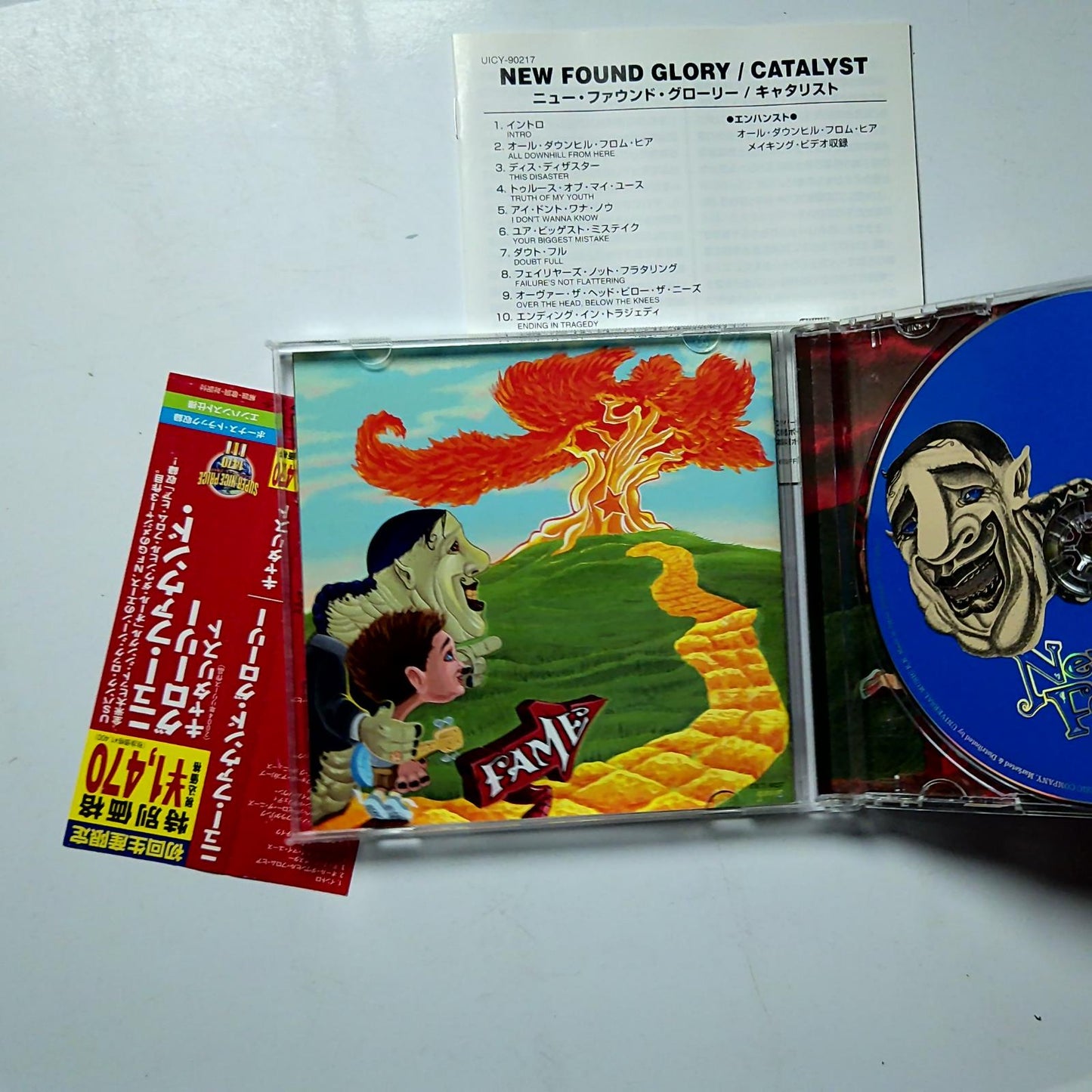New Found Glory – Catalyst (CD, 2004) Japan Bonus Track Obi UICY-90217